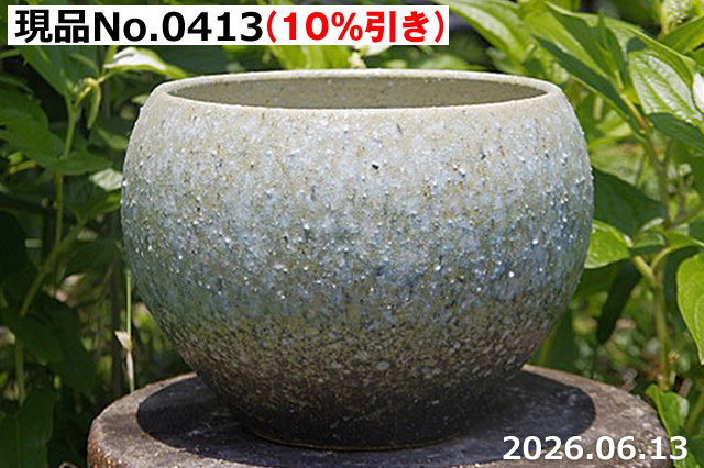 山野草の石田精華園 / 信楽焼 睡蓮鉢 陶器 メダカ鉢 選べる手びねり